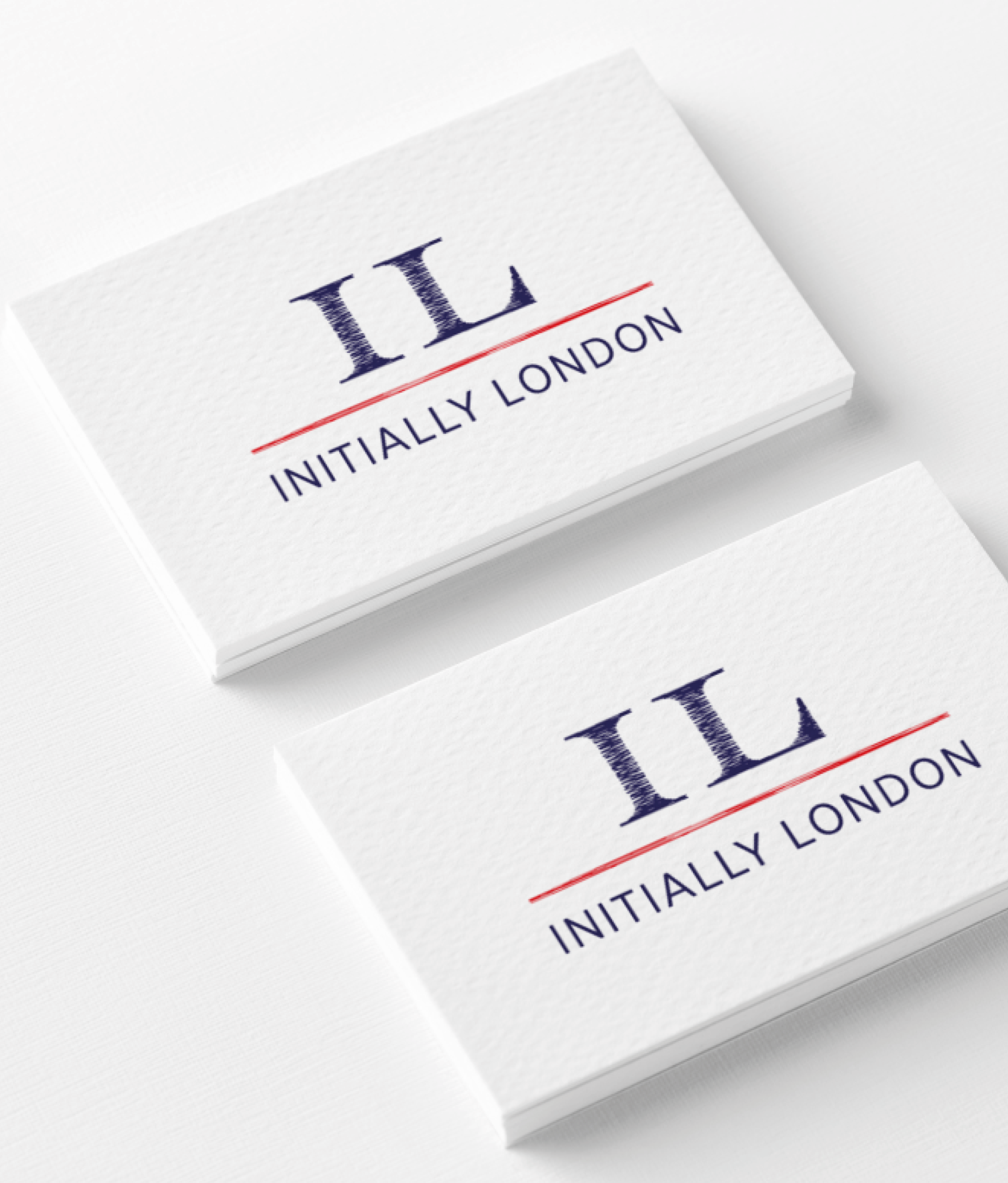INITIALLY LONDON BRAND IDENTITY