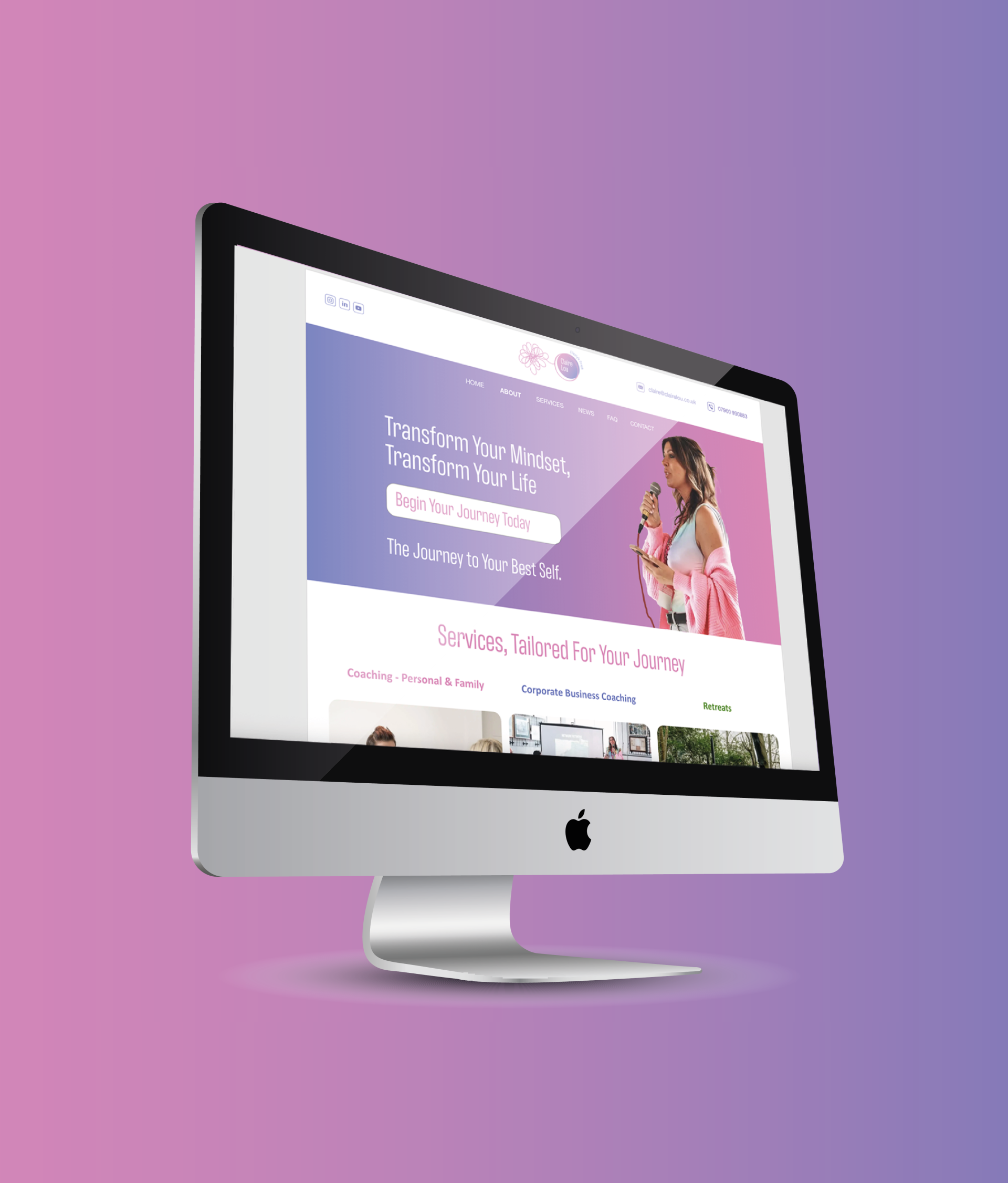 CLAIRE LOU COACHING BRAND IDENTITY