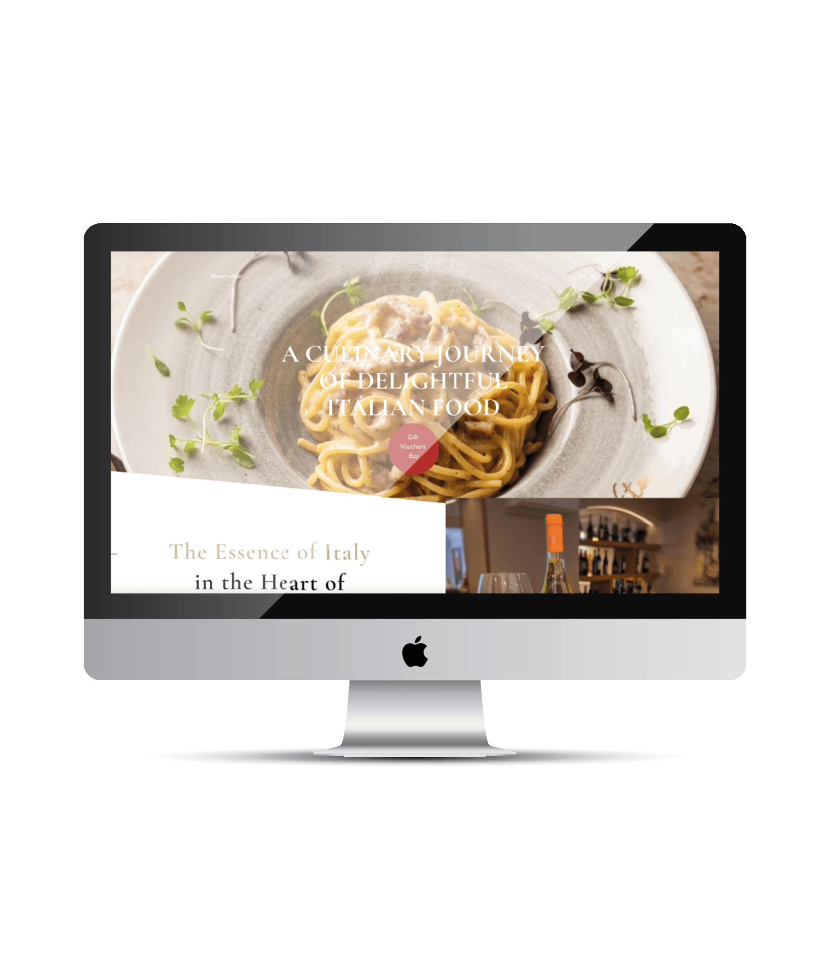 THE SHAPE - LA DOLCE VITA WEBSITE